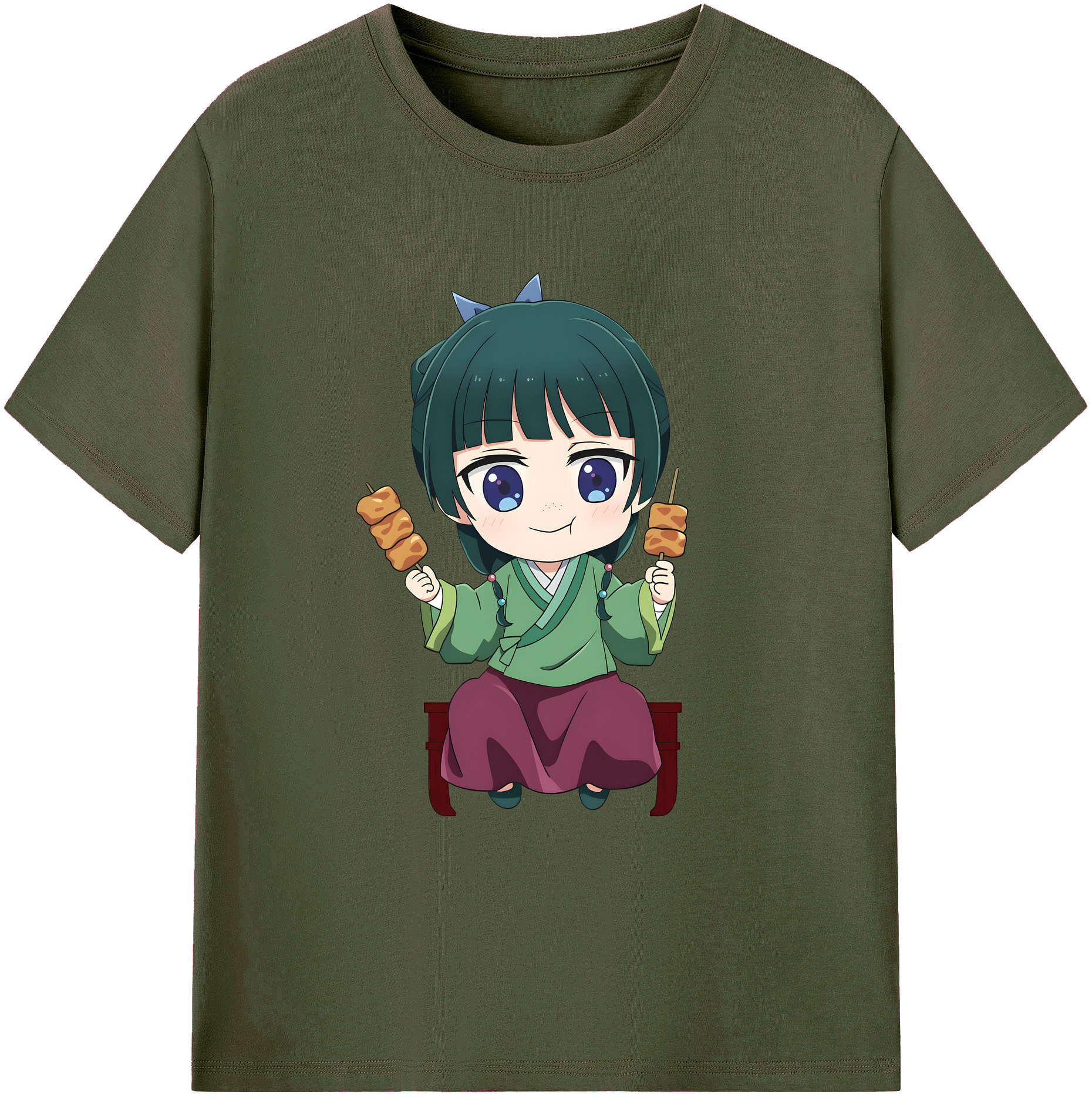 （画像用） 薬屋のひとりごと The Apothecary Diaries 綿100％ メンズ半袖Tシャツ｜肌触りやわらか＆通気性